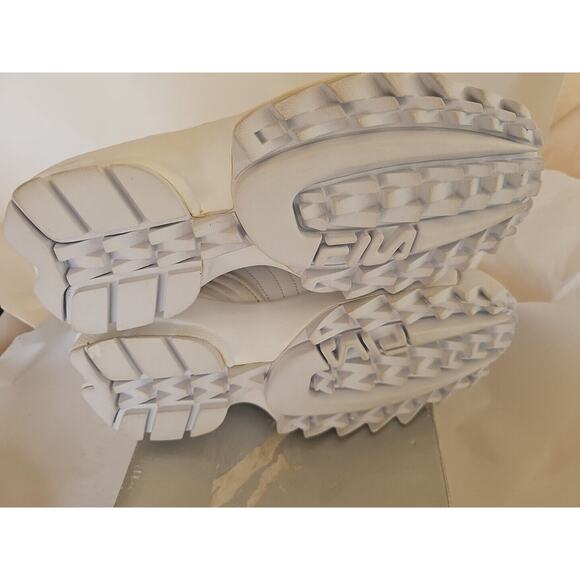 Vtg Fila M'S Disruptor 2002 Embroider White/ Blk/ Royal 7,5 - Picture 10 of 16